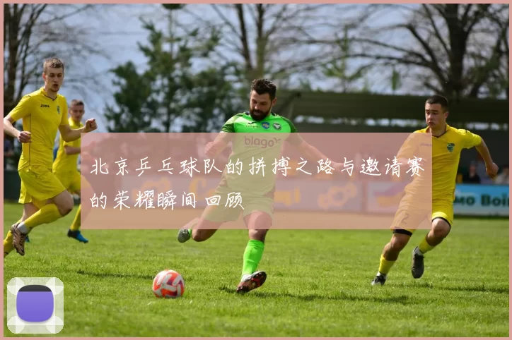 北京乒乓球队的拼搏之路与邀请赛的荣耀瞬间回顾