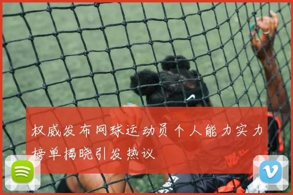 权威发布网球运动员个人能力实力榜单揭晓引发热议