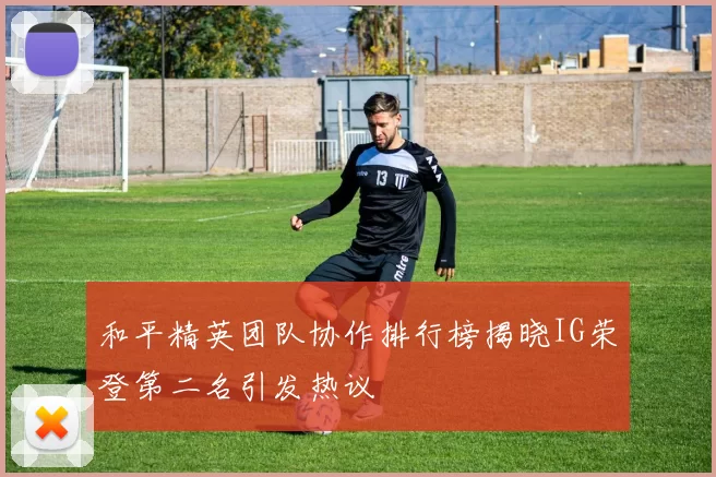 和平精英团队协作排行榜揭晓IG荣登第二名引发热议