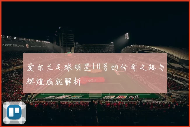 爱尔兰足球明星10号的传奇之路与辉煌成就解析