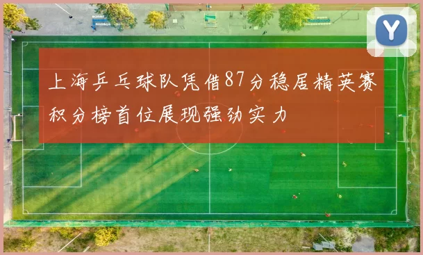 上海乒乓球队凭借87分稳居精英赛积分榜首位展现强劲实力