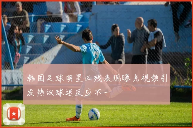 韩国足球明星凶残表现曝光视频引发热议球迷反应不一